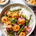 Garlic Shrimp Stir Fry Recipe