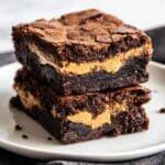 Peanut Butter Stuffed Brownies Recipe