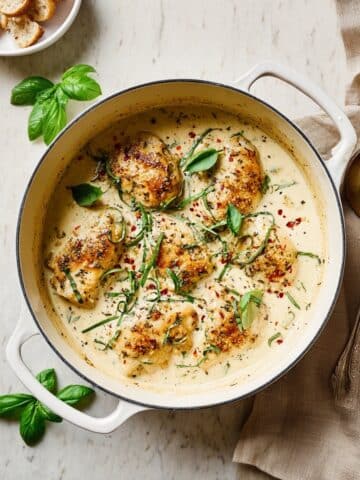 Marry Me Chicken with Creamy Garlic Parmesan Sauce Recipe