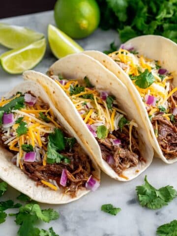 Slow Cooker Shredded Beef Tacos Recipe