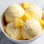 Coconut Pineapple Frozen Yogurt Recipe