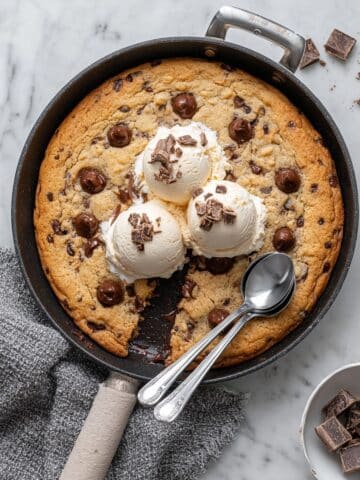 Chocolate Chip Skillet Cookie Recipe