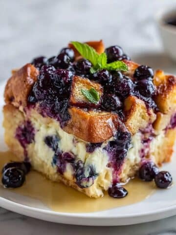 Blueberry and Cream Cheese Breakfast Bake Recipe