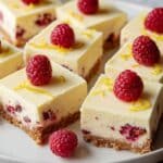 Raspberry Lemon Cheesecake Bars Recipe