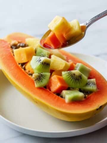 Papaya Lime Boats Recipe
