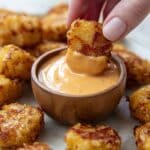 Air Fryer Cheesy Tater Tots From Scratch Recipe