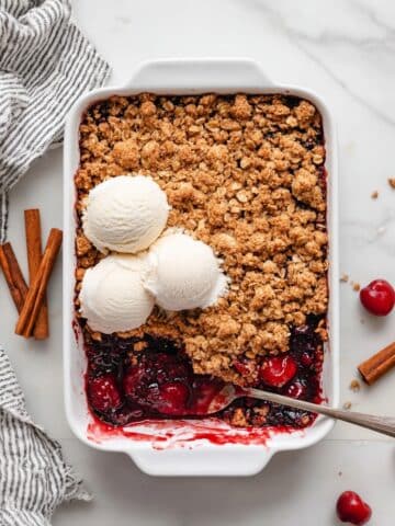 Cherry Crisp Recipe