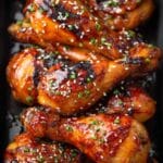 Baked Honey Glazed Chicken Drumsticks Recipe