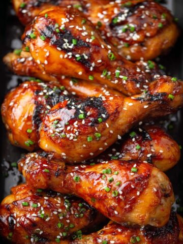 Baked Honey Glazed Chicken Drumsticks Recipe